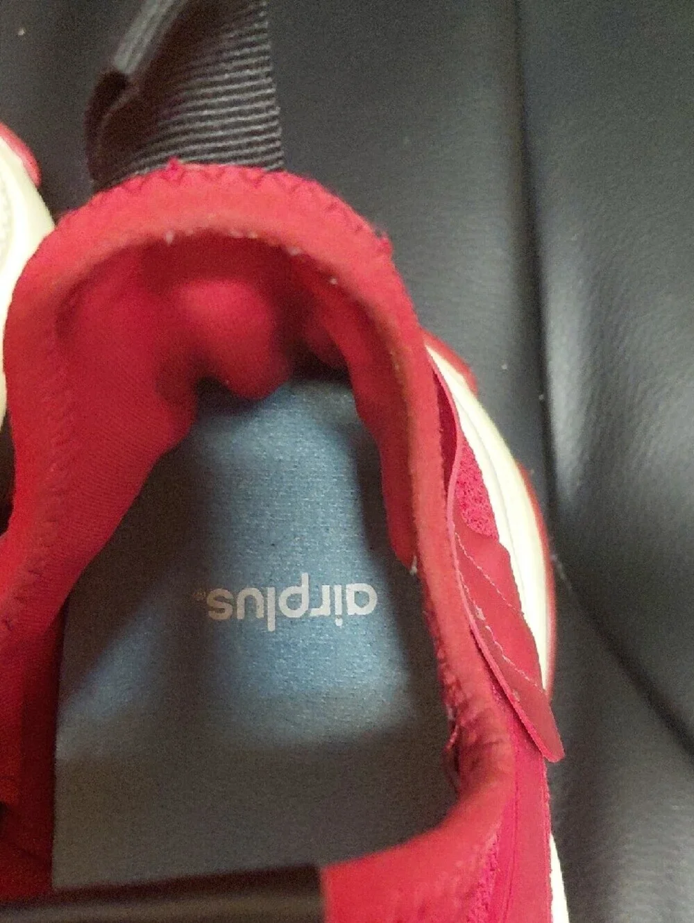Women’s Red Knit Sneakers
